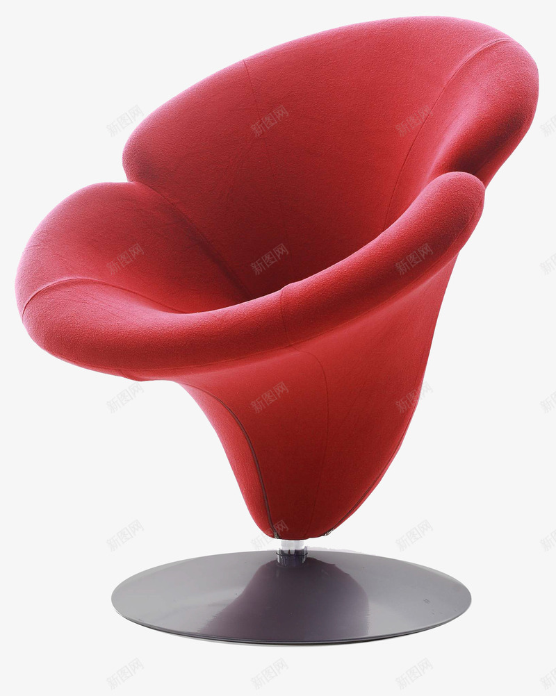 红色沙发椅png免抠素材_新图网 https://ixintu.com 产品实物 日用百货 沙发椅 红色