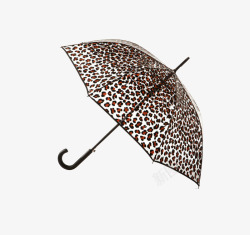 豹纹雨伞素材