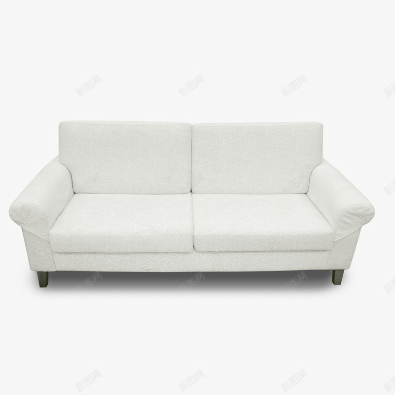 沙发的png免抠素材_新图网 https://ixintu.com 家具 布艺材质 沙发 白色