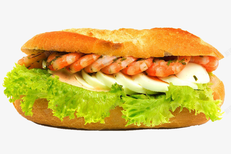 虾味汉堡png免抠素材_新图网 https://ixintu.com 实物 汉堡 汉堡包 美式汉堡 营养 虾 西餐 西餐美食 青菜