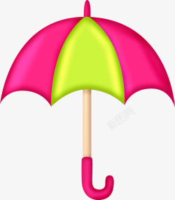 可爱雨伞素材