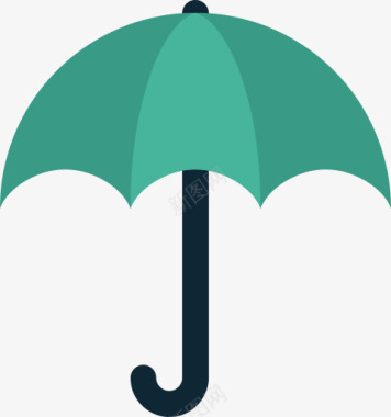 预测保护雨伞天气iconsim图标图标