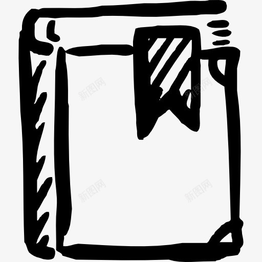 本书图标png_新图网 https://ixintu.com 书签 书籍 学校材料 教育 读者 阅读
