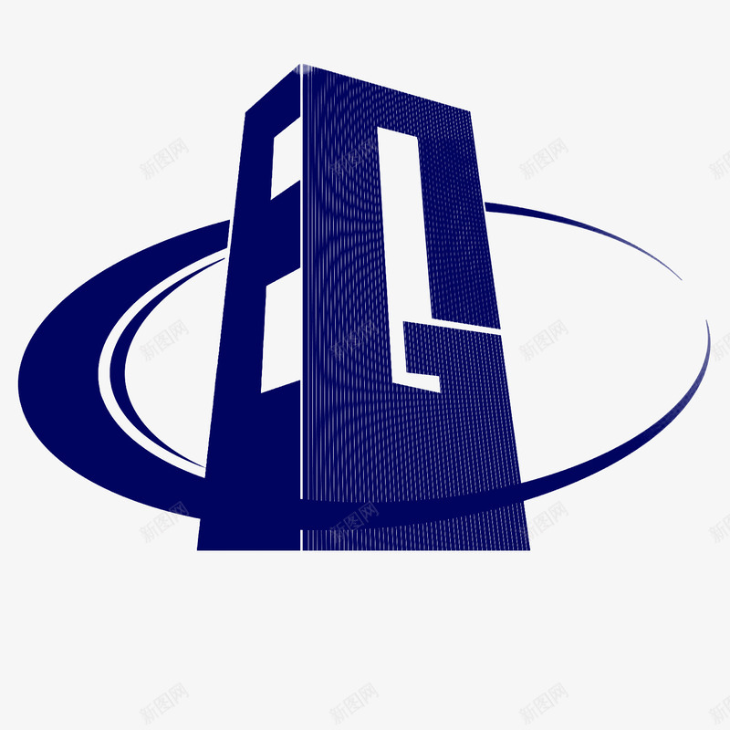 logo元素高楼房地产图标png_新图网 https://ixintu.com logo设计 png 元素 房地产 高楼