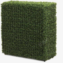 方形绿植装饰墙装饰素材