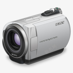 SONY摄像机索尼handycamlens肖像紫色高清图片