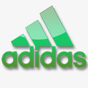 阿迪达斯绿色足球标志png免抠素材_新图网 https://ixintu.com adidas green 绿色 阿迪达斯