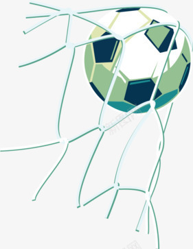 进网的足球png免抠素材_新图网 https://ixintu.com png图形 png装饰 网子 装饰 足球 运动