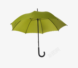 绿色雨伞现代雨伞素材