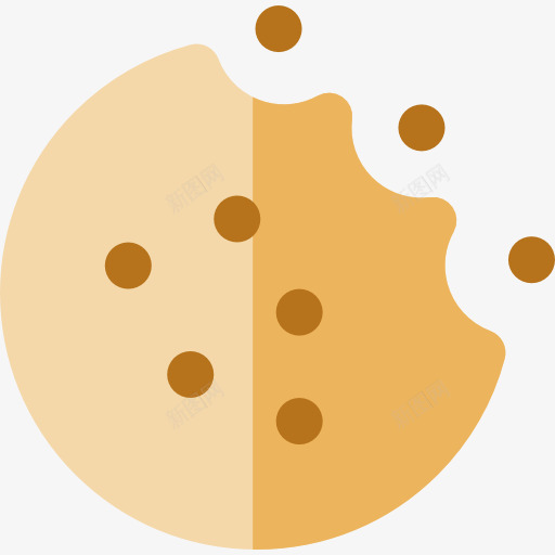饼干图标png_新图网 https://ixintu.com 甜点 甜饼干 面包 食品 食品和餐厅 饼干