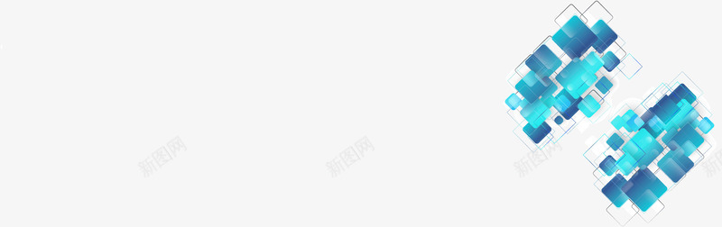 方形背景png免抠素材_新图网 https://ixintu.com 方形 时尚对称 淡蓝色 科技感 背景矢量素材