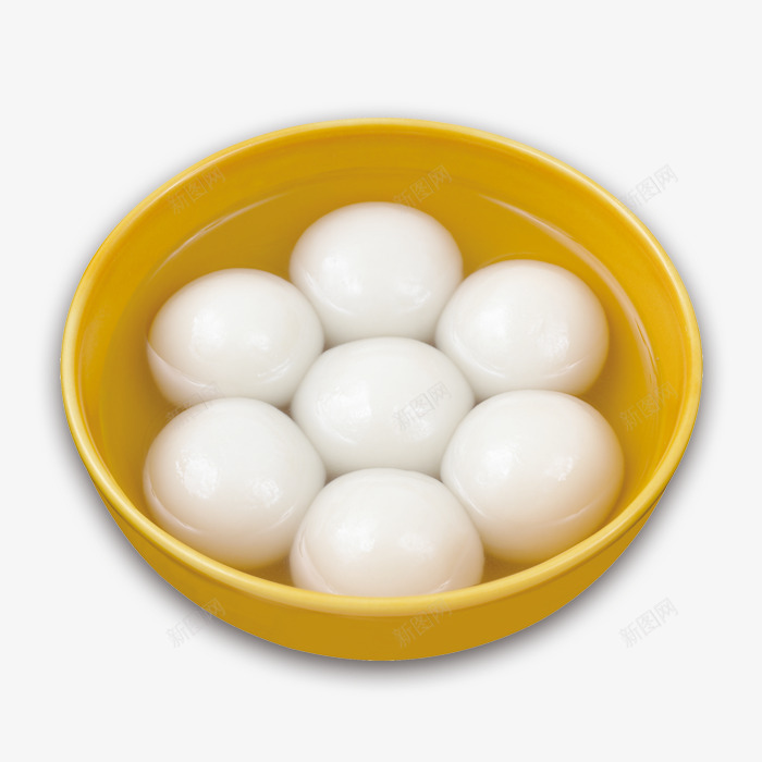 汤圆psd免抠素材_新图网 https://ixintu.com 汤圆 甜品 碗 美食