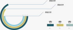 进度条分类占比图素材