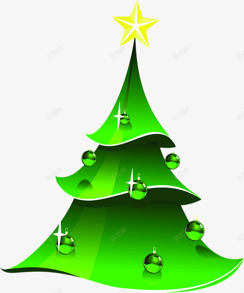 扁平风格创意合成圣诞树造型png免抠素材_新图网 https://ixintu.com 创意 合成 圣诞树 扁平 造型 风格