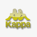 KAPPA黄色的足球标志高清图片