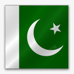 巴基斯坦亚洲旗帜素材