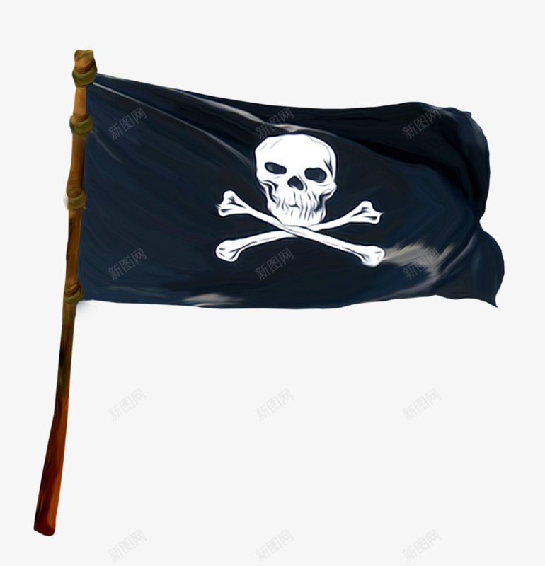 海盗旗帜png免抠素材_新图网 https://ixintu.com 旗帜 海盗 海盗旗帜 海贼