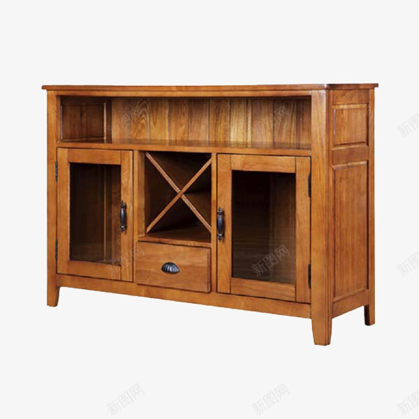 木质家具储物柜元素png免抠素材_新图网 https://ixintu.com 储物柜 实木 家具 桌子