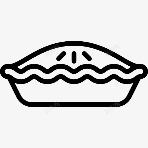 派图标png_新图网 https://ixintu.com baker 甜点 甜的 肉 面包 食品