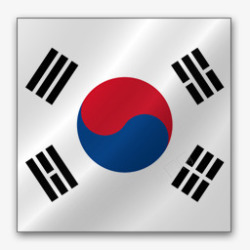 南韩国亚洲旗帜素材