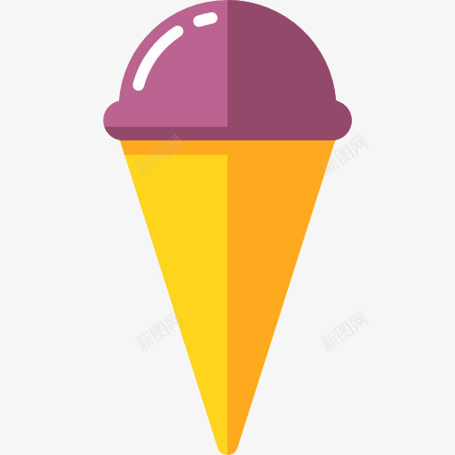冰淇淋图标png_新图网 https://ixintu.com 夏天 夏天的冰淇淋 甜 甜点 食品