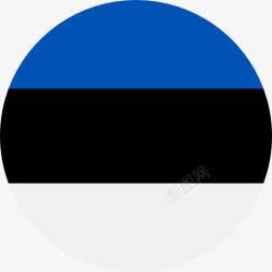 爱沙尼亚克朗爱沙尼亚图标高清图片