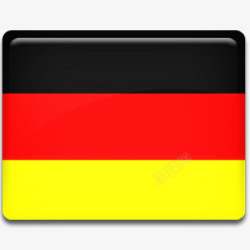 germany国旗德国最后的旗帜图标高清图片