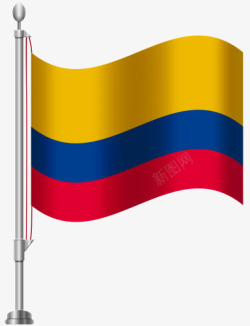哥伦比亚国旗素材