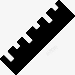 木工学校的材料尺图标高清图片