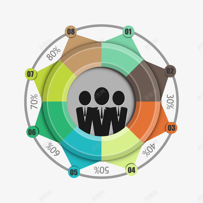 ppt商业矢量图ai免抠素材_新图网 https://ixintu.com ppt 分类标签 商业 图表 时尚 立体 矢量图