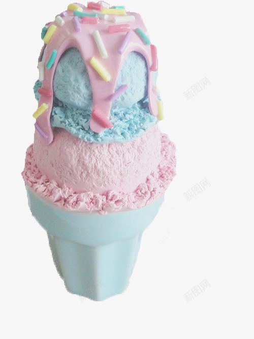 冰淇淋装饰png免抠素材_新图网 https://ixintu.com 冰淇淋 甜点 甜筒 矢量装饰 装饰