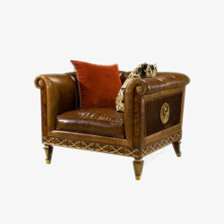 复古木椅欧式沙发椅高清图片