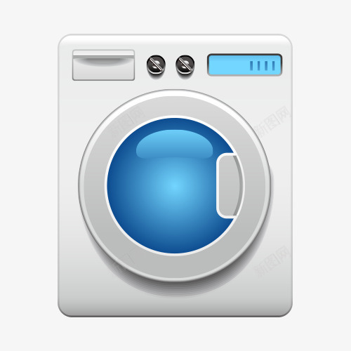 洗衣机png免抠素材_新图网 https://ixintu.com 数码家电 电器 精修图