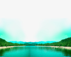 湖滨湖水风景高清图片