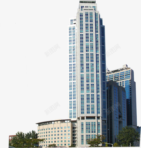 现代高楼建筑地产png免抠素材_新图网 https://ixintu.com 地产 建筑 现代 高楼