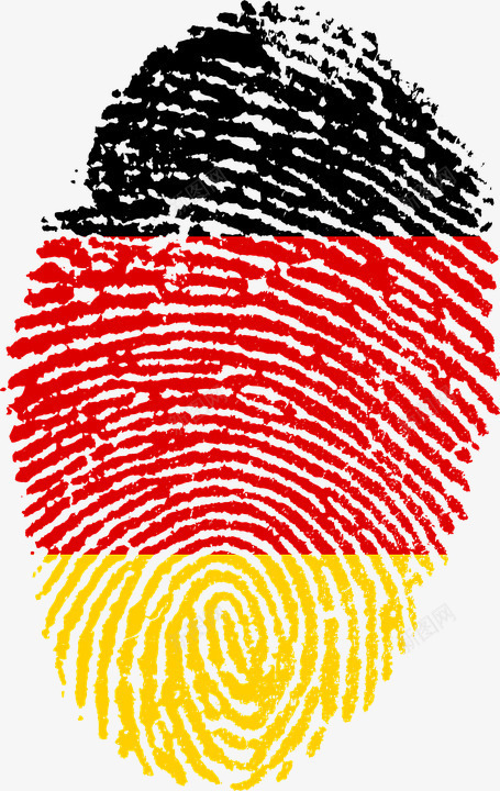 德国指纹png免抠素材_新图网 https://ixintu.com 卡通手绘 国家免扣PNG图 国旗PNG图 德国 指纹 旗帜免扣图