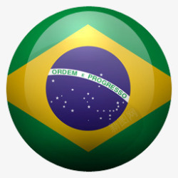 krBR巴西巴西KR旗帜高清图片