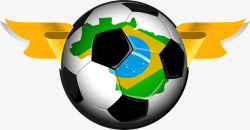黑白条幅世界杯黑白色足球高清图片