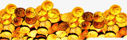 金色硬币金色硬币地产招商展板高清图片