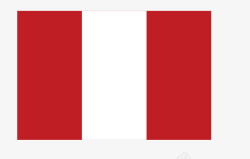 秘鲁国旗矢量图素材