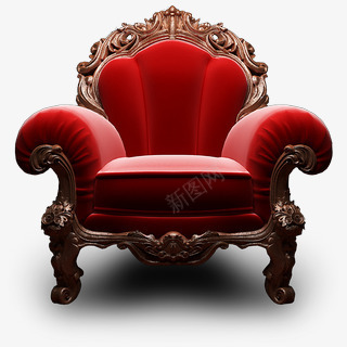 欧式沙发png免抠素材_新图网 https://ixintu.com 欧式沙发 漂亮沙发 红色沙发