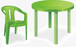 绿色抽屉绿色美观游戏桌子高清图片