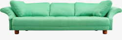 时尚绿色沙发素材