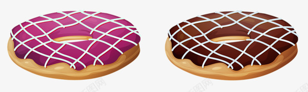 手绘糕点甜甜圈png免抠素材_新图网 https://ixintu.com 手绘 甜品 甜甜圈 糕点