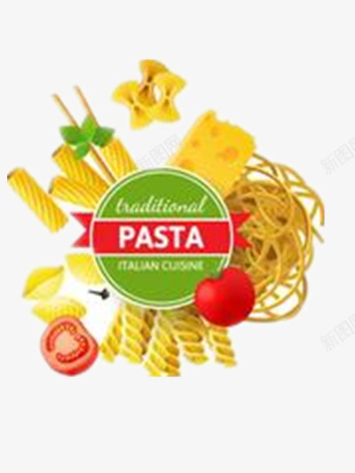 意大利面图案png免抠素材_新图网 https://ixintu.com 意大利面装饰图案 手绘意大利面 美食 西餐 食物