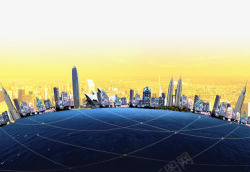 地产行业素材地产行业繁华城市商业图案高清图片