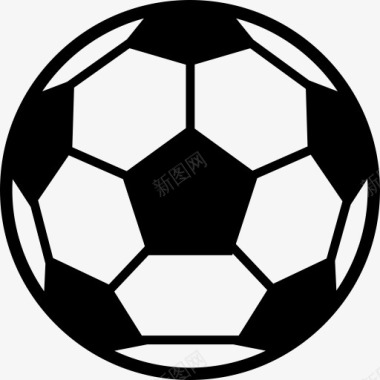 球足球运动行程球图标图标