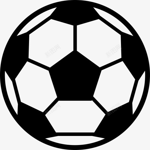 球足球运动行程球图标png_新图网 https://ixintu.com Ball soccer sport 球 足球 运动