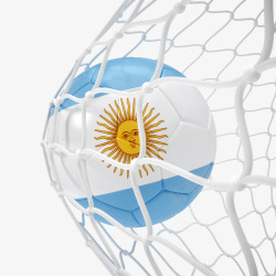 创意阿根廷足球素材