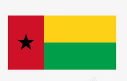 几内亚比绍国旗矢量图素材